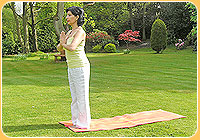 Yoga Posture/ Position - Pranamasana
